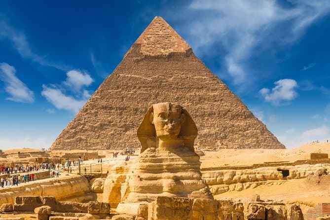 Giza Pyramids, Sphinx, Saqqara, and Memphis Full-Day Tour